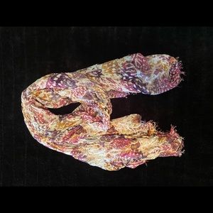 Pink/orange/purple scarf